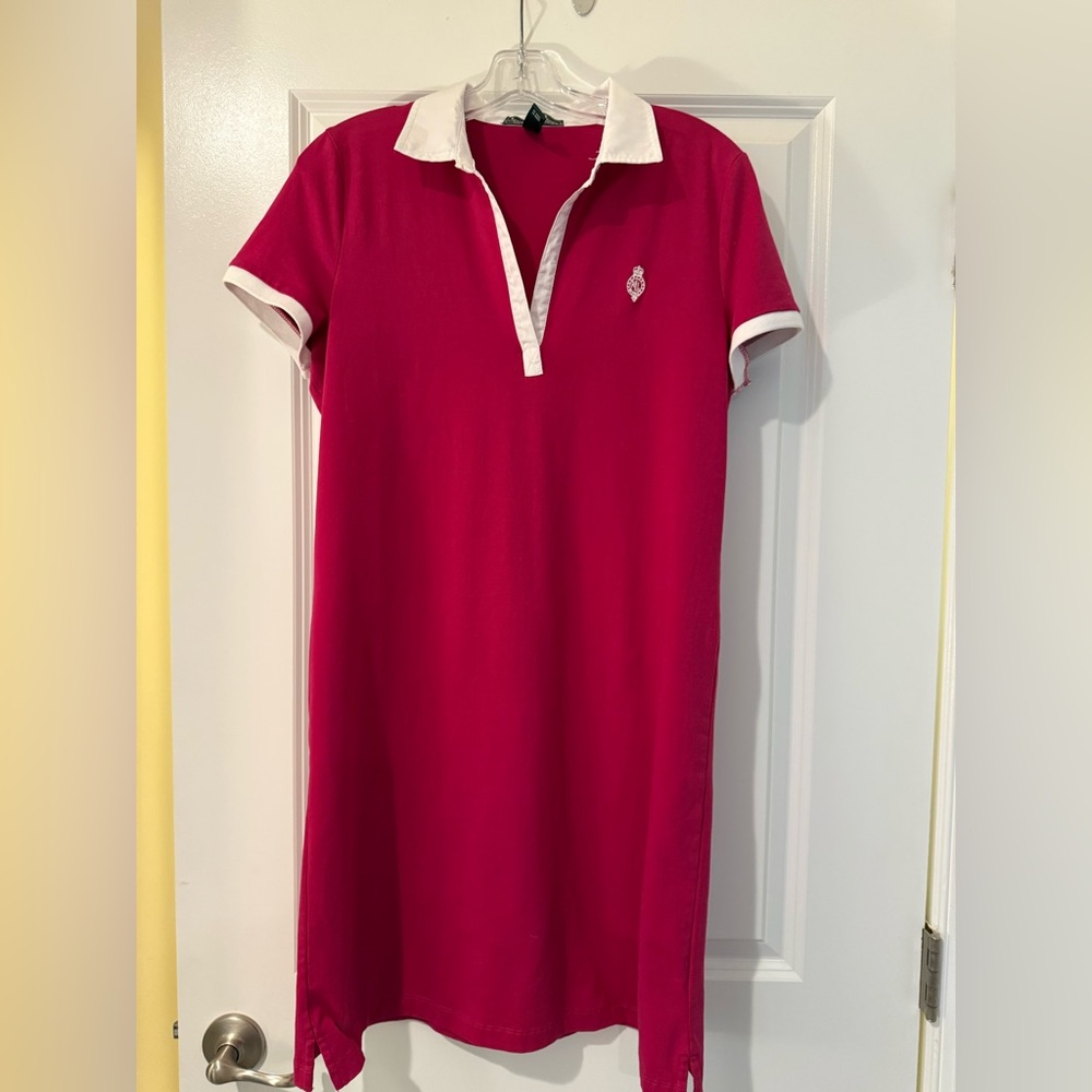 Ralph Lauren Pink Mini Dress